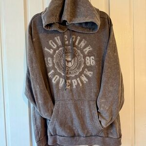 PINK Victoria's Secret Everyday Lounge Campus Pullover Hoodie